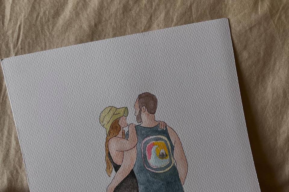 Retrato de pareja