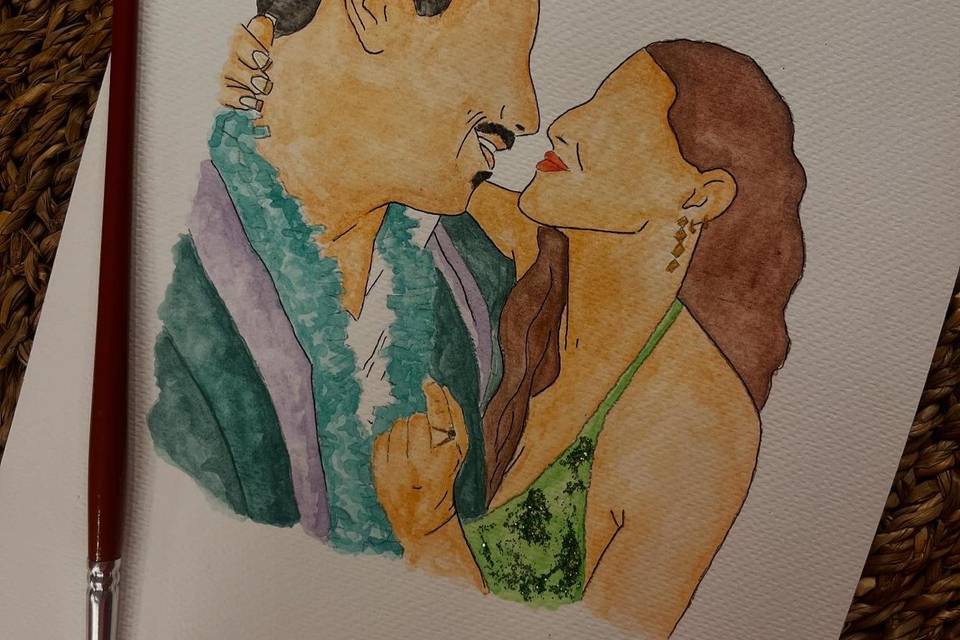 Retrato de pareja