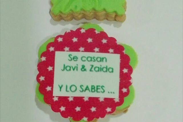 Galletas con frases