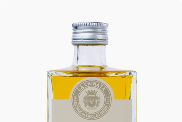 Botella de aceite personalizable