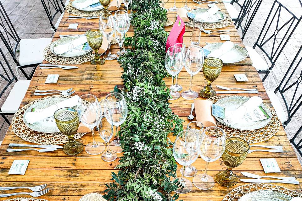 Decoración de mesa