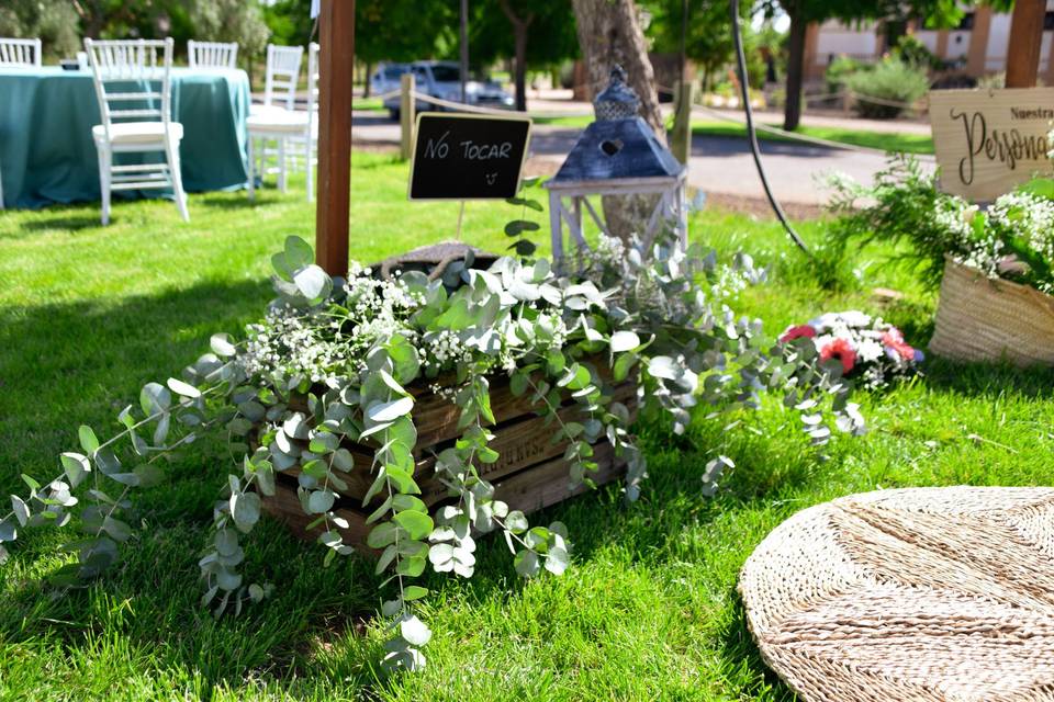 Decoración del jardín