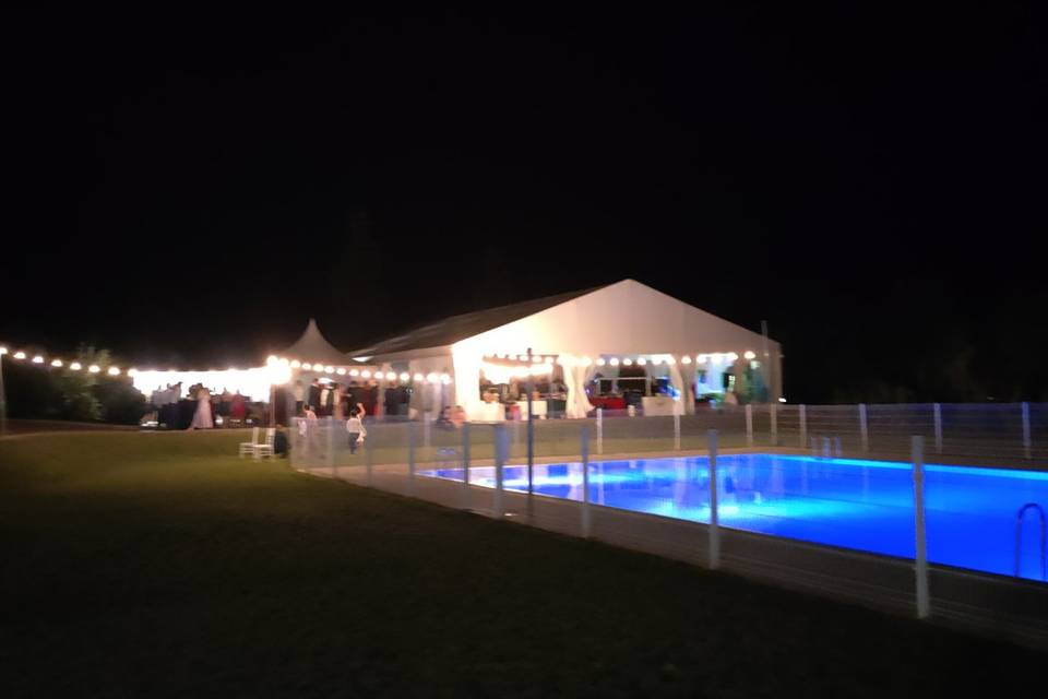 Vista piscina