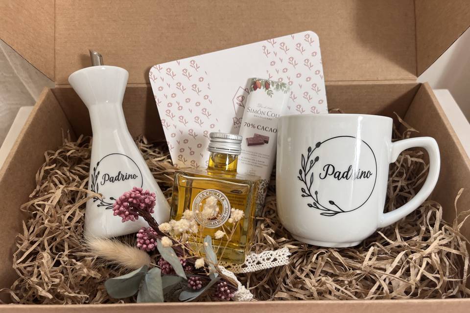 Pack regalo padrino