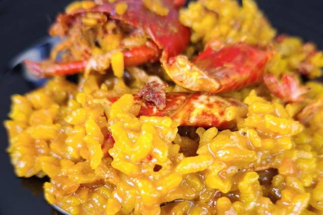 Arroz meloso de bogavante