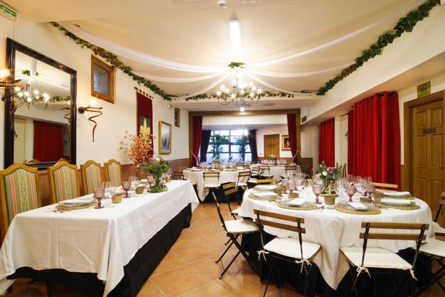 Salón para el banquete