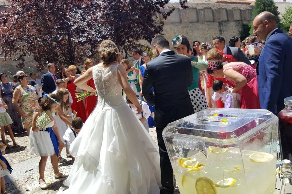 Puesto de limonada - Boda