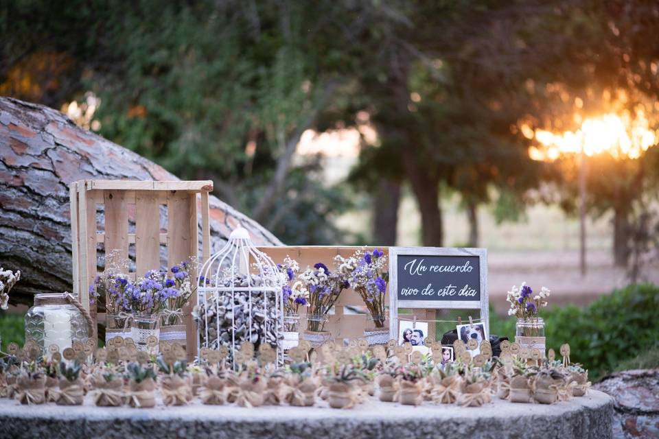 Decoración boda