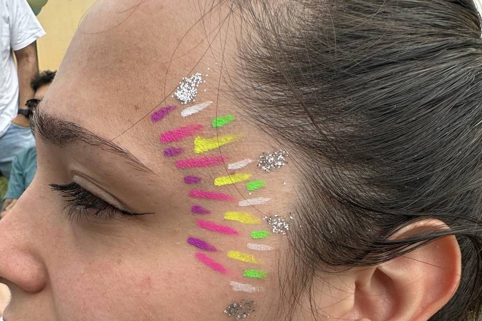 Maquillaje y brillo