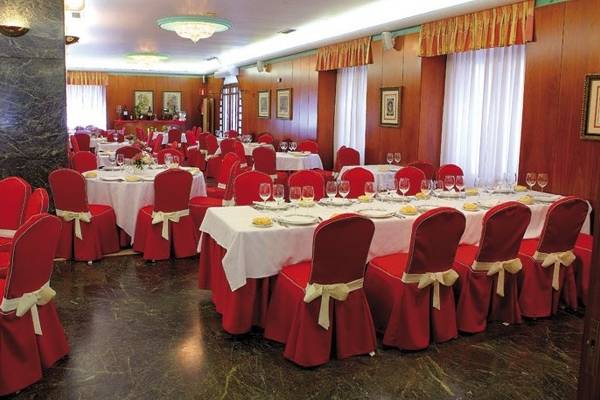 Mesas para el banquete
