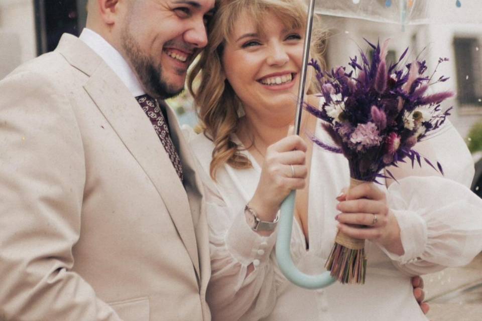 Boda civil