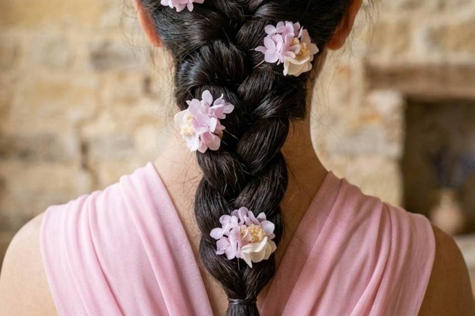 Horquillas en pelo