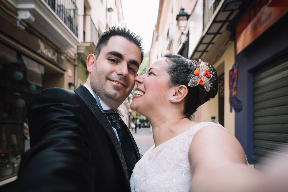 Postboda en Xativa