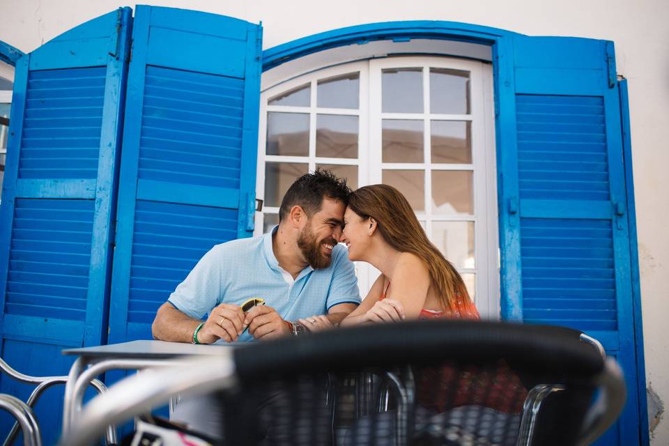 Preboda en la feria