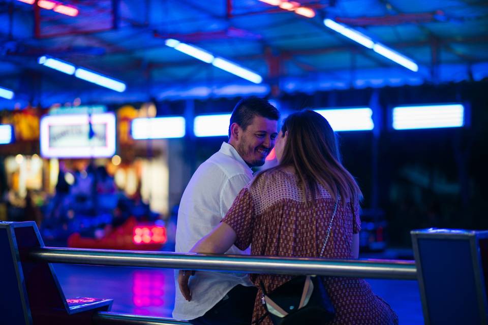 Preboda en la feria