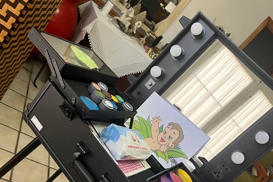 Servicio de pinta barriguitas