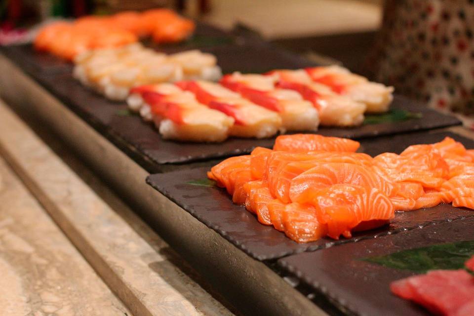 Corners de sushi