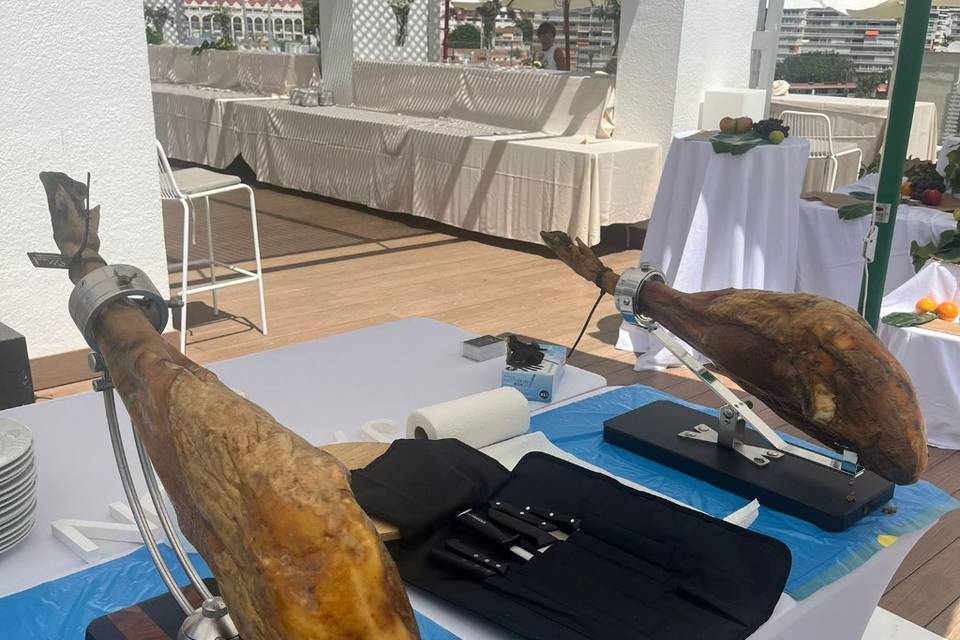 Limpieza del jamón y entorno
