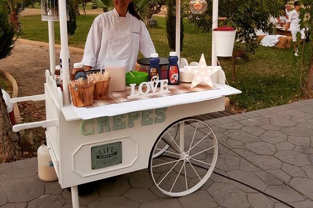 Carrito de crepes