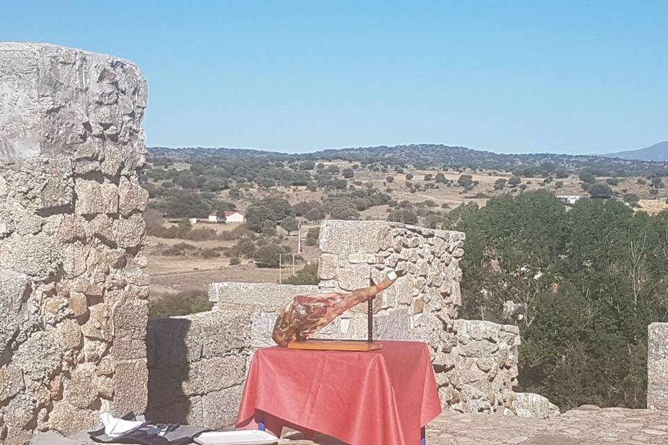 Boda en un castillo