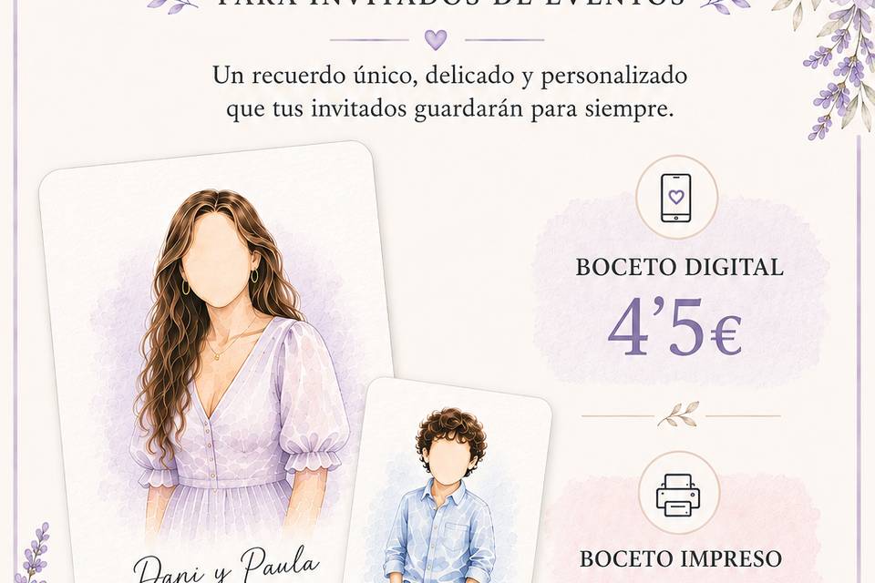 Bocetos personalizados