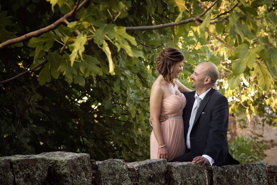 Novia en su boda de plata