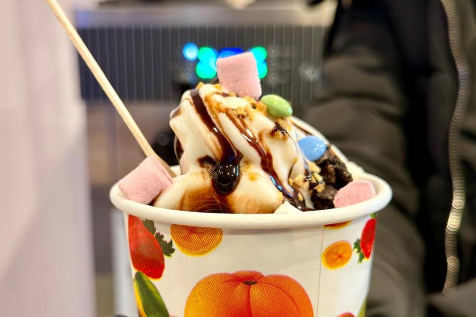 Helado bolas