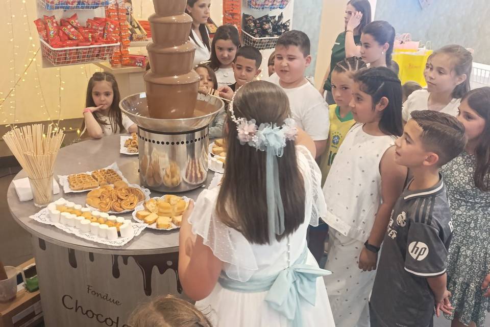 Fuente de chocolate