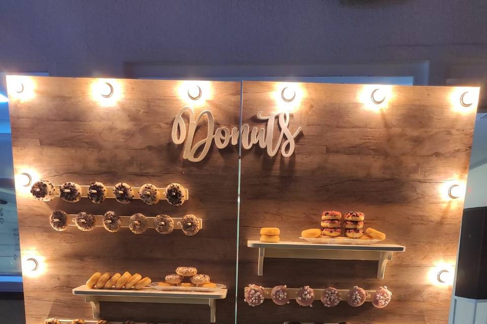 Donuts wall
