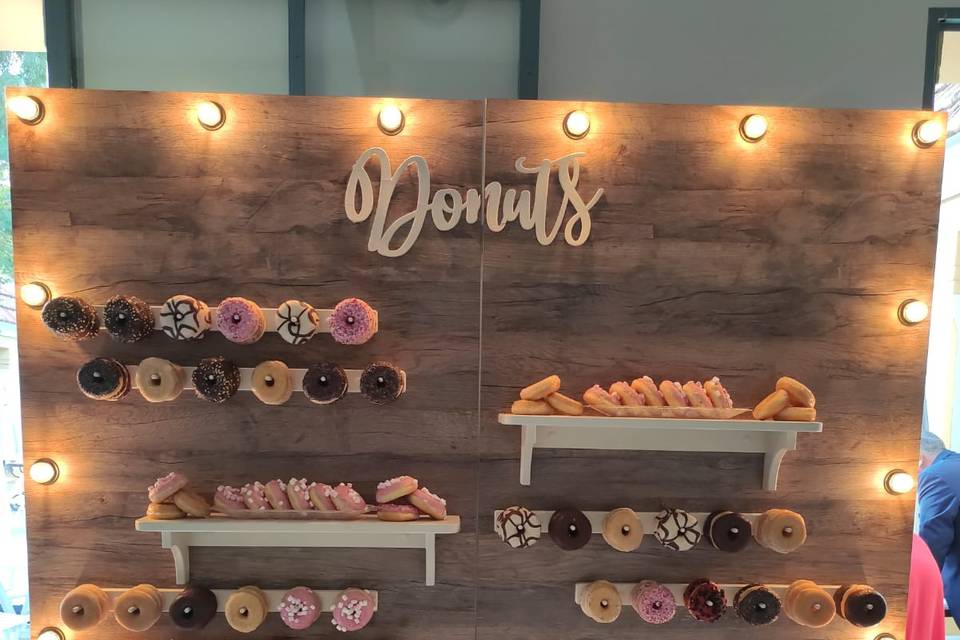 Donuts wall