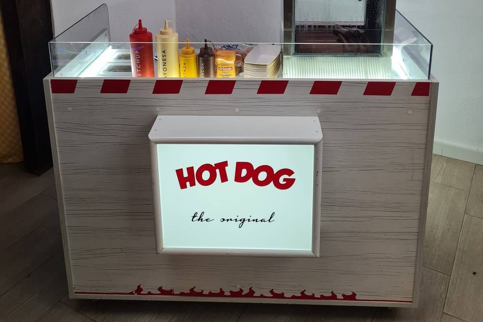 Estación hot dog