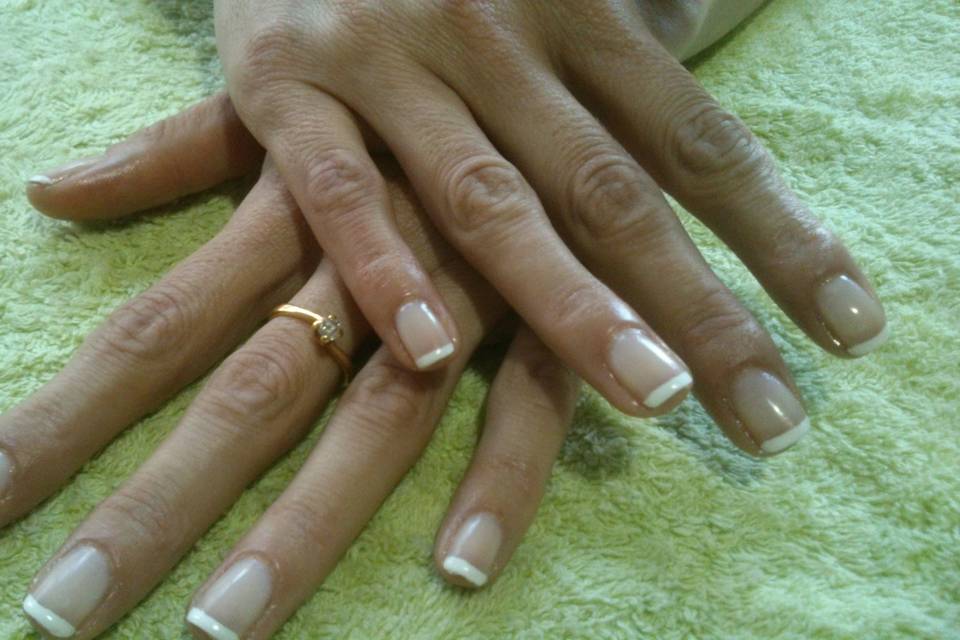 Manicura francesa