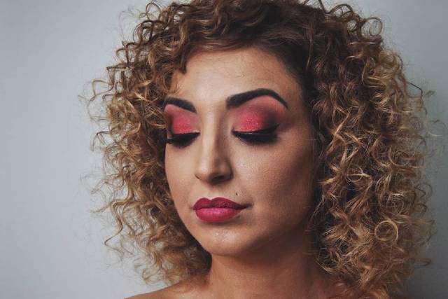 Maquillaje y afro