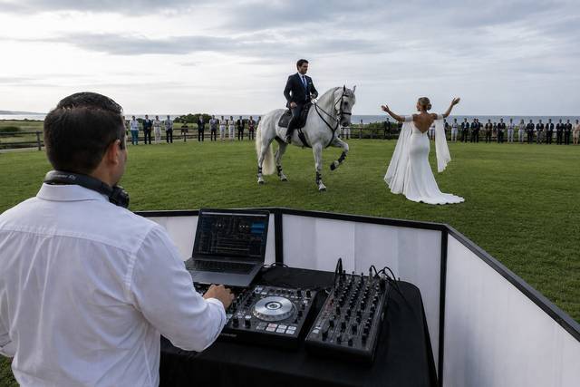 Baile al atardecer
