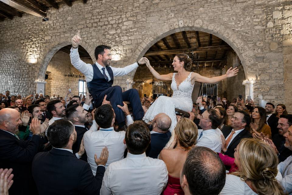 ¡Boda por lo alto!