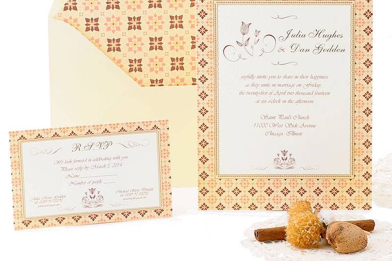 Invitación boda Bolonia