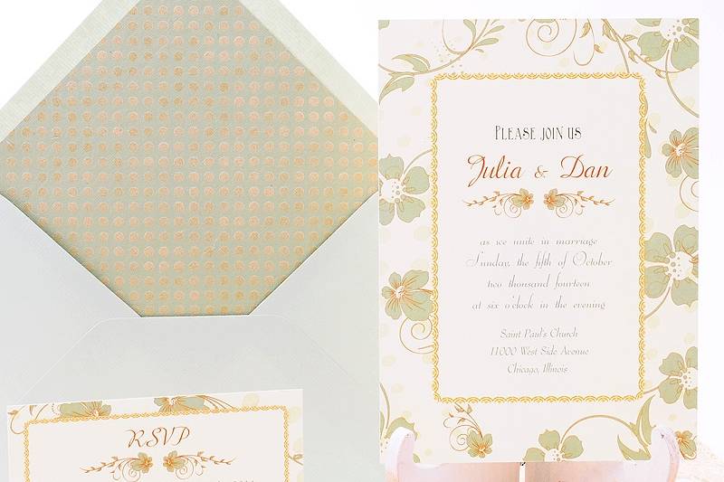 Invitación de boda Alejandría