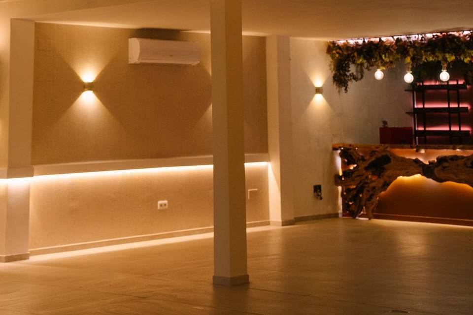 Detalle salón principal