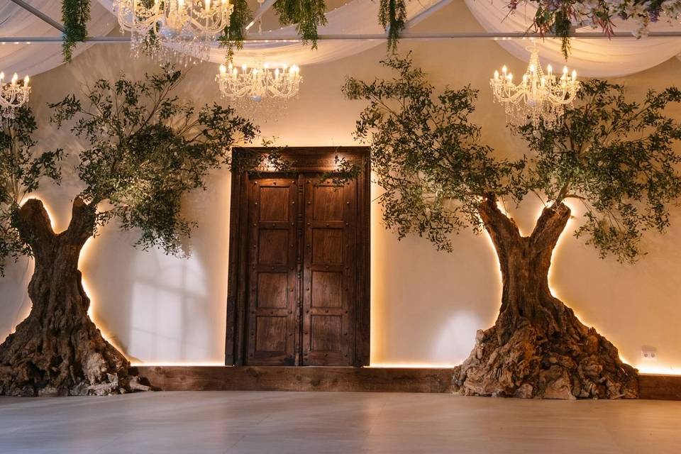 Detalle salón principal