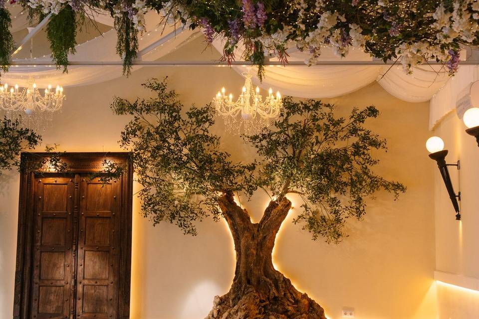 Detalle salón principal