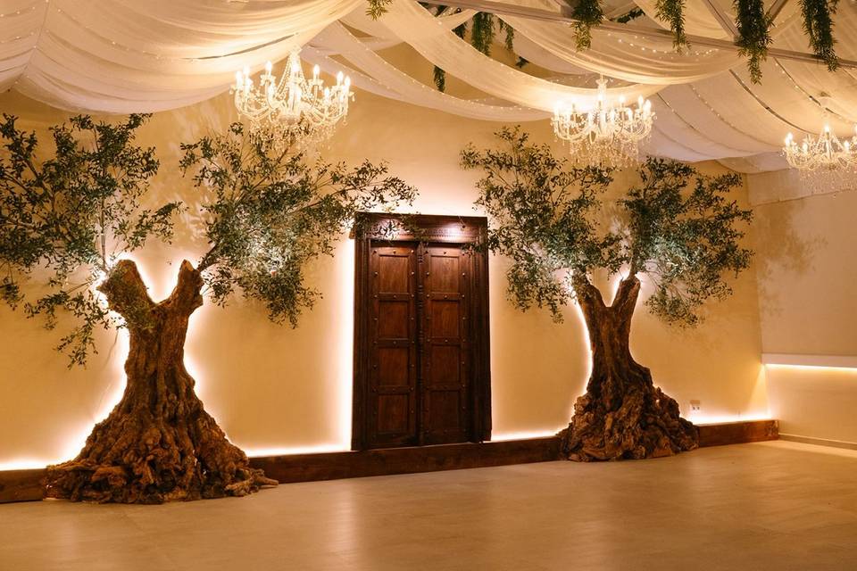 Detalle salón principal