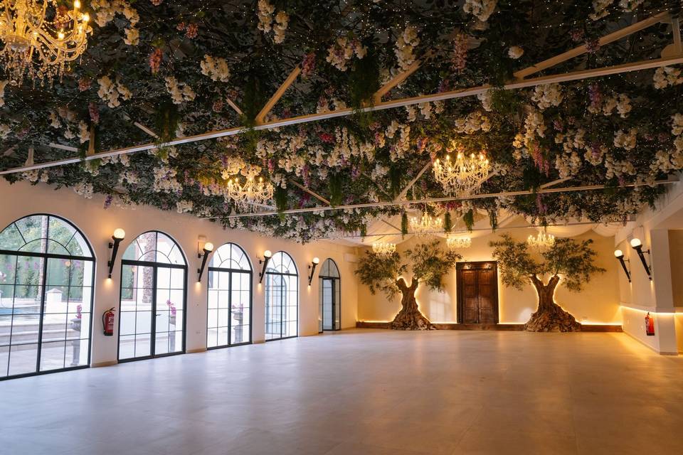 Detalle salón principal