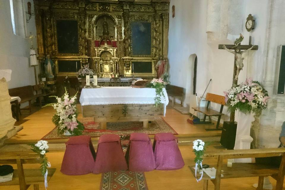 Decoración de altar