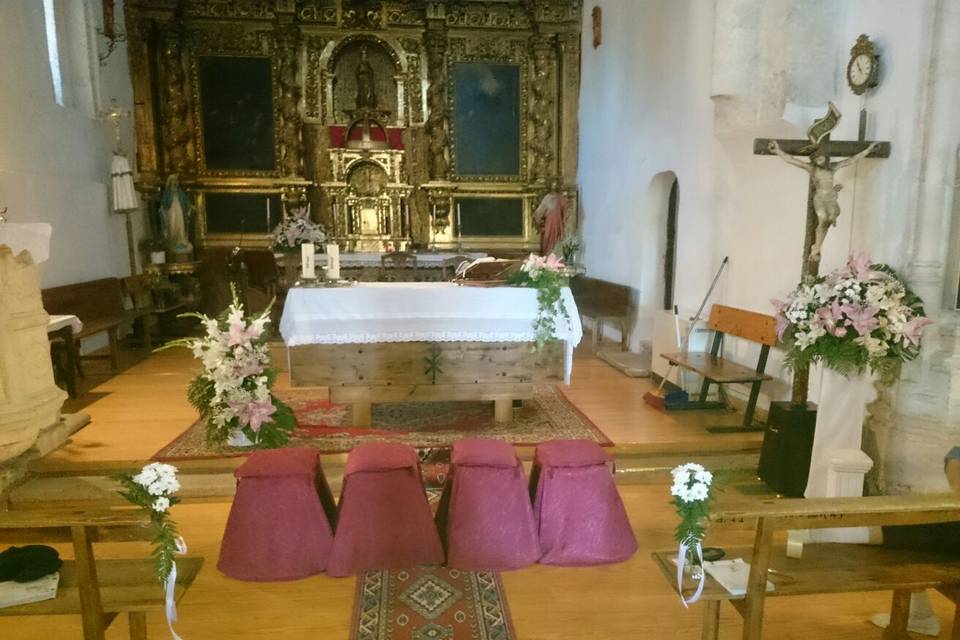 Decoración de altar