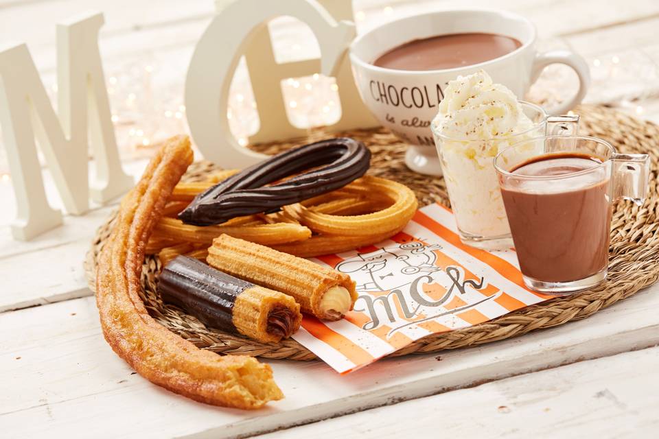 Dip de churros y porras