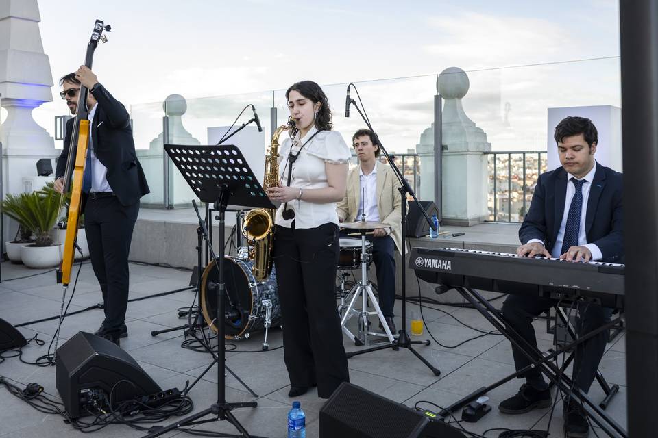 Cuarteto musical · Hotel Riu