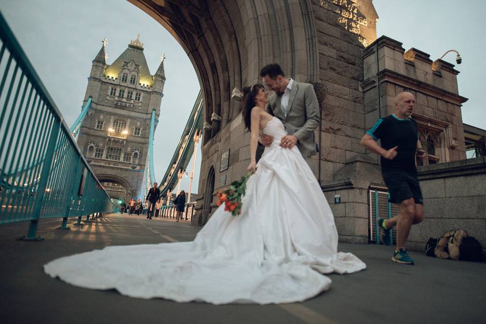 Sue & Jakub, Londres