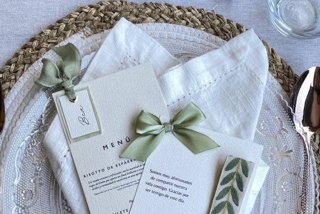 Minuta +detalle personalizado