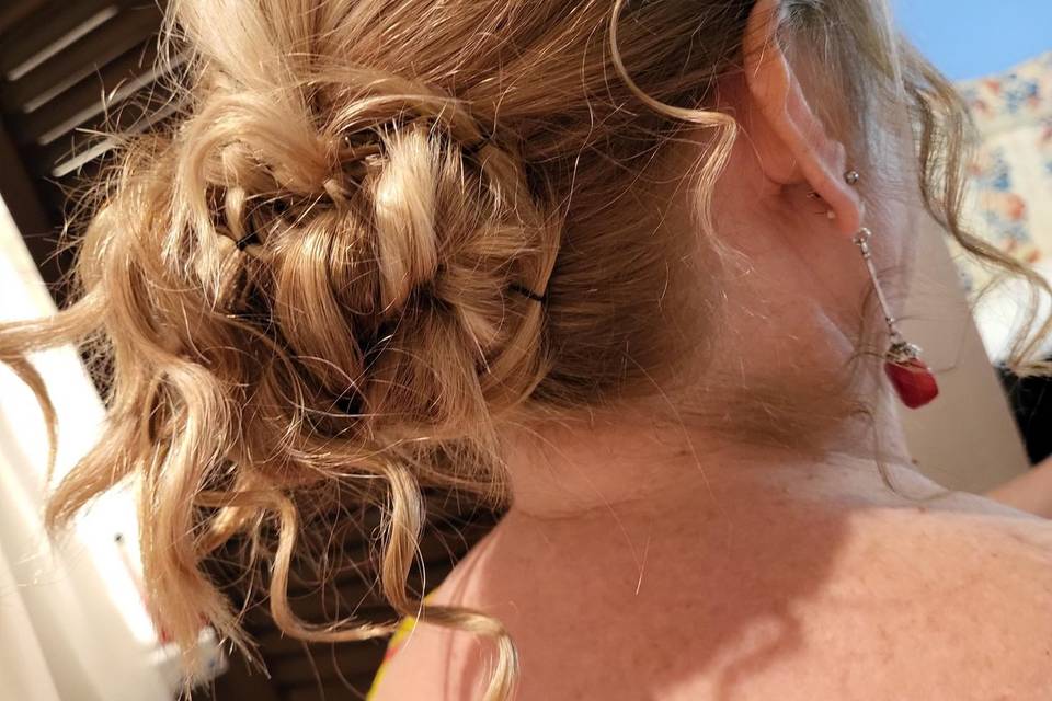 Peinado para invitada