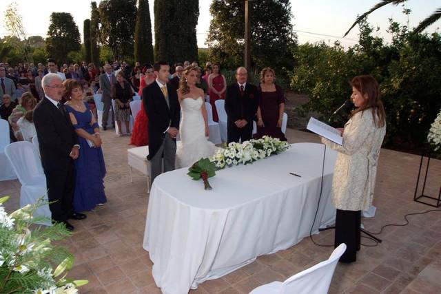 Ceremonia en masía